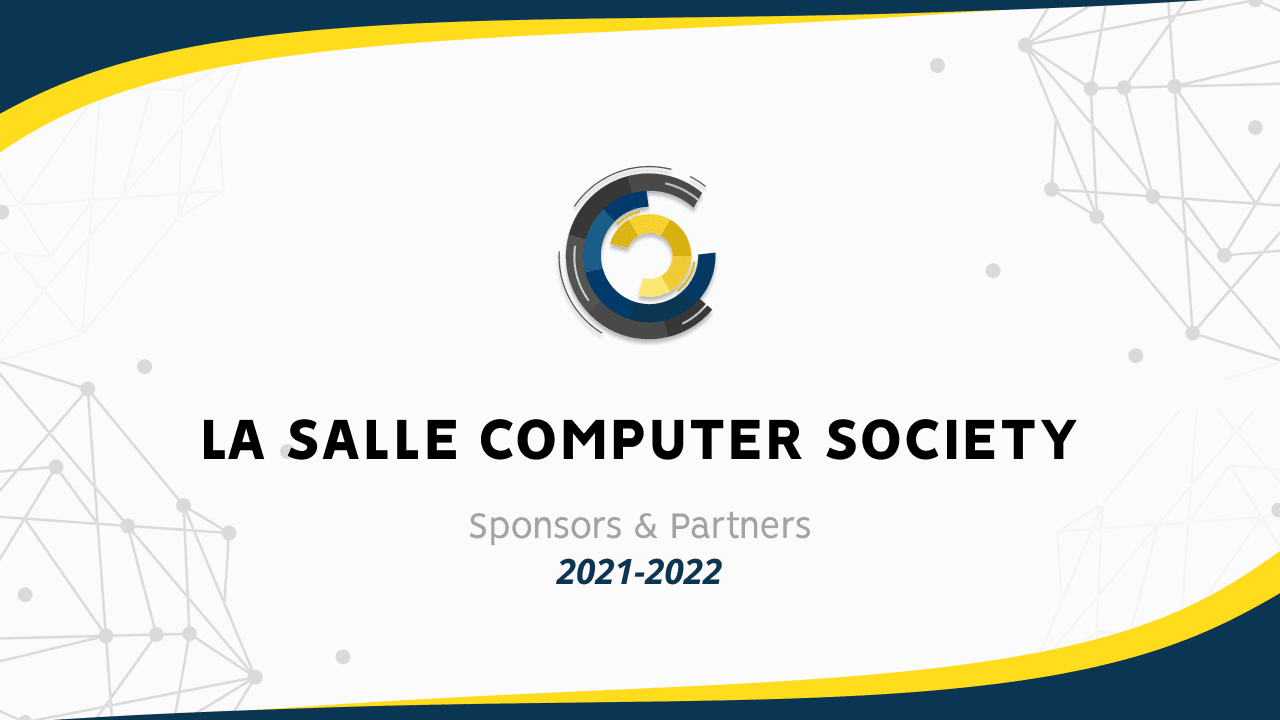 La Salle Computer Society 2022 Sponsors